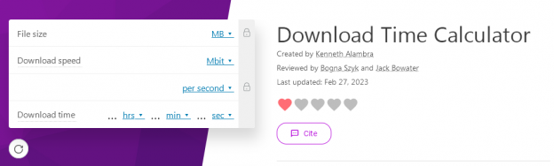 Top 6 Download Time Calculator Tools