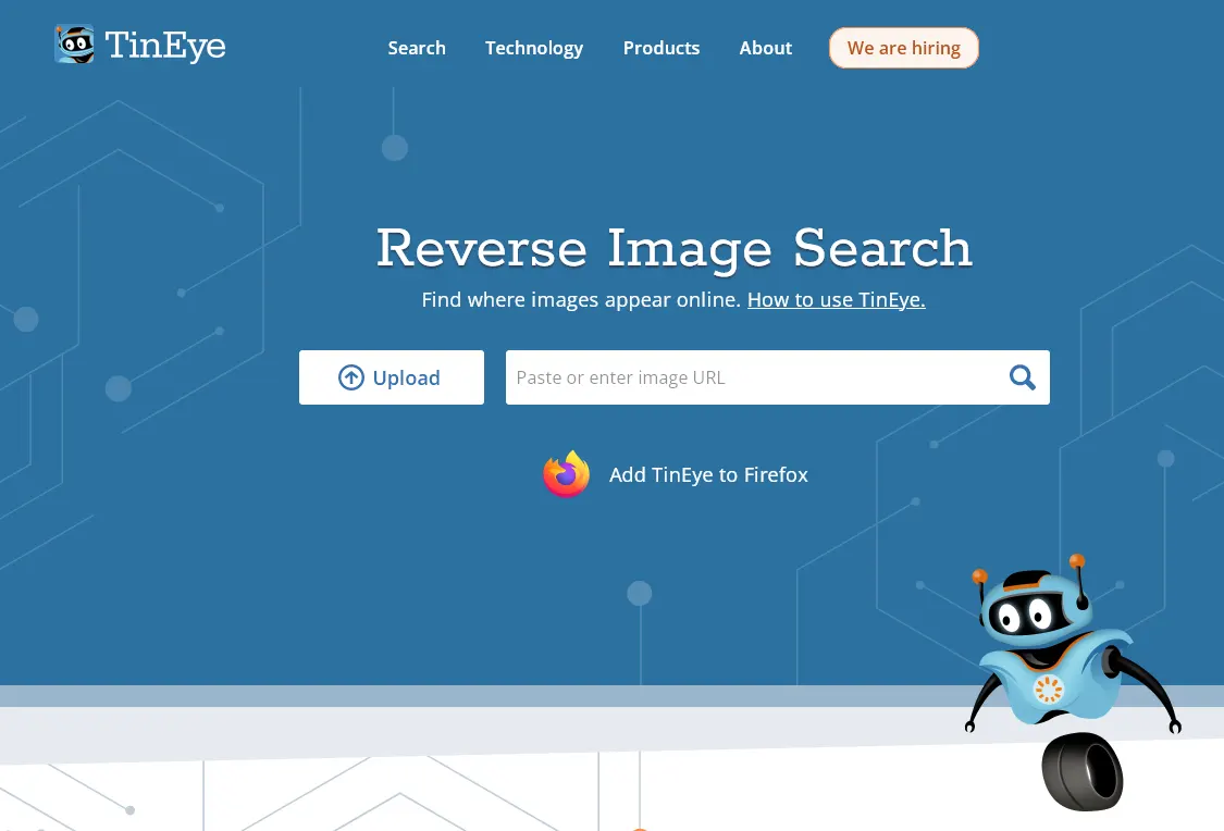 Tineye Reverse Image Search